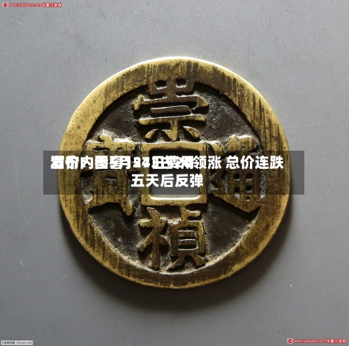 酒价内参5月24日费用发布：国窖1573古20领涨 总价连跌五天后反弹-第3张图片