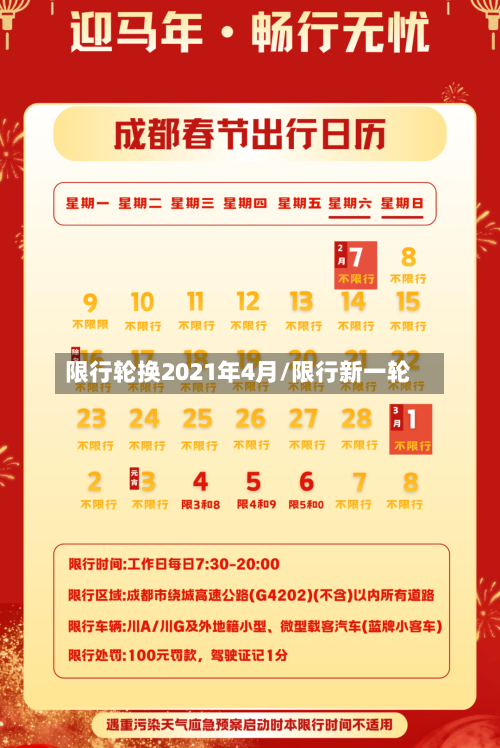 限行轮换2021年4月/限行新一轮-第3张图片
