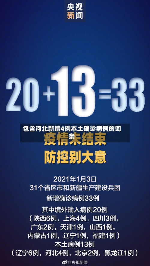 包含河北新增4例本土确诊病例的词条-第2张图片