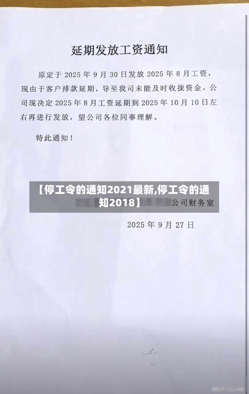 【停工令的通知2021最新,停工令的通知2018】-第2张图片