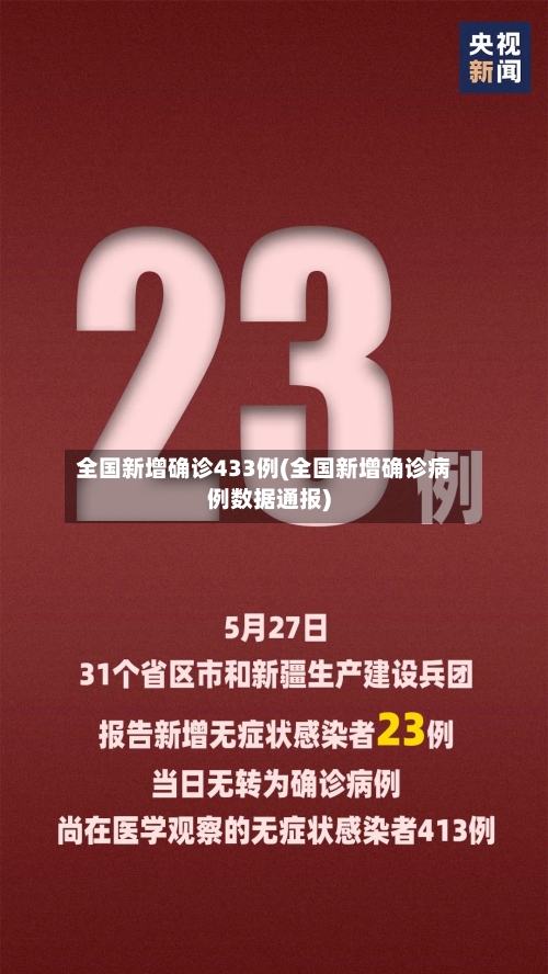 全国新增确诊433例(全国新增确诊病例数据通报)-第2张图片