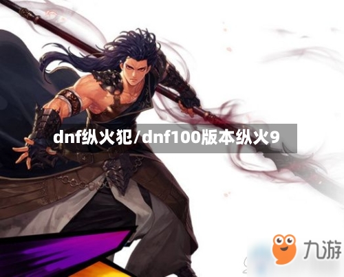 dnf纵火犯/dnf100版本纵火9