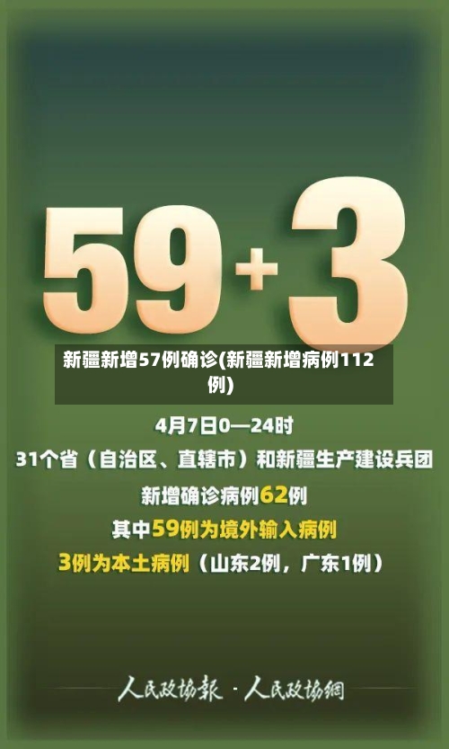 新疆新增57例确诊(新疆新增病例112例)-第2张图片