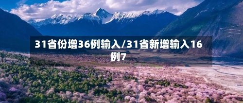 31省份增36例输入/31省新增输入16例7