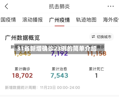 31省新增确诊23例的简单介绍-第2张图片