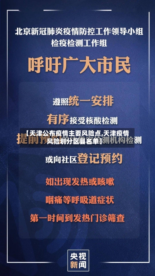 【天津公布疫情主要风险点,天津疫情风险划分区县名单】