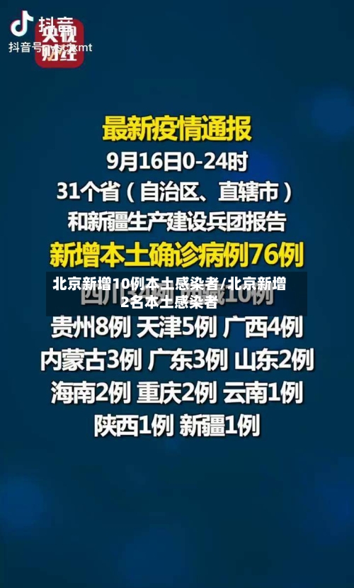 北京新增10例本土感染者/北京新增2名本土感染者-第3张图片
