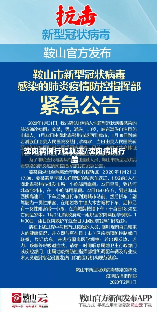 沈阳病例行程轨迹/沈阳病例行踪-第2张图片